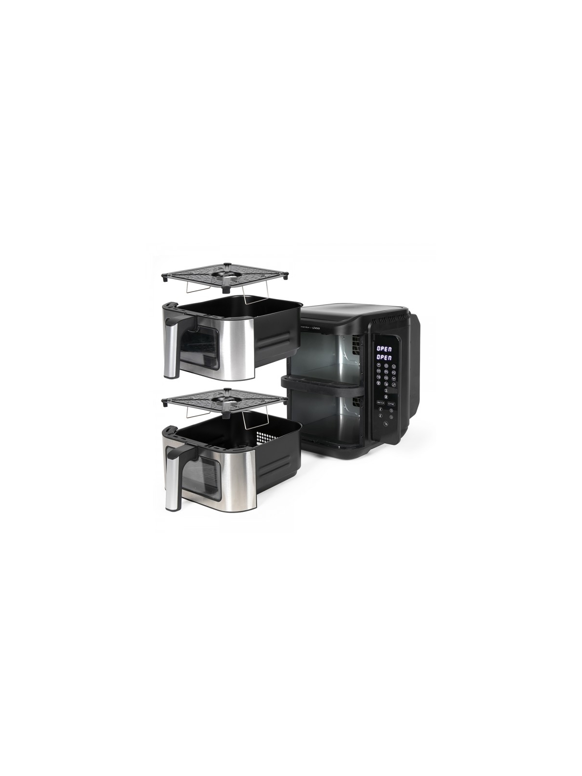 Air Fryer Double 11L LIVOO