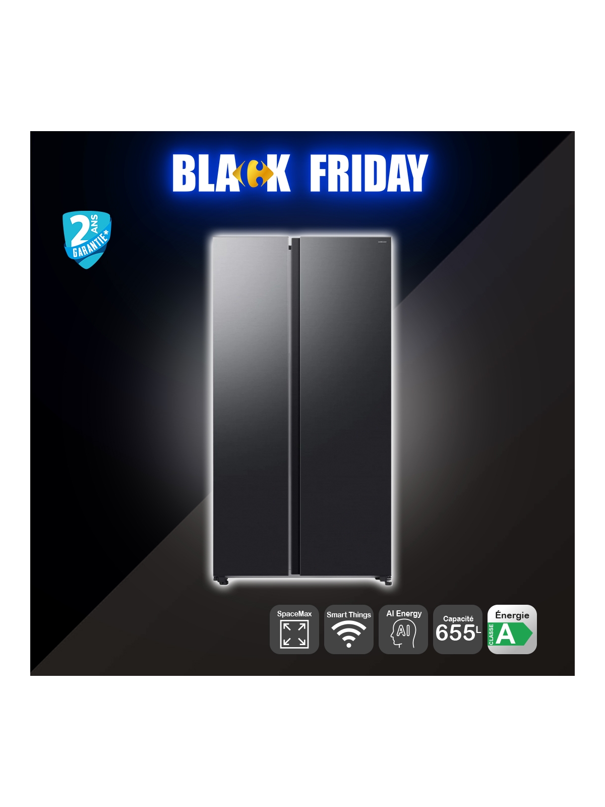 Réfrigérateur 655L SAMSUNG