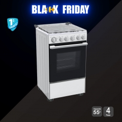 Cuisinière 4 feux MIDEA