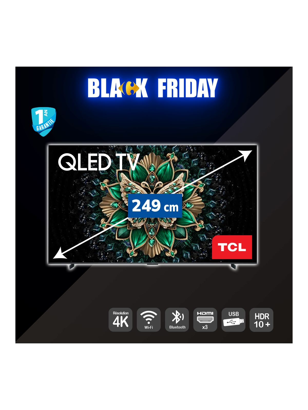 PREMIUM QD-MiniLED TV TCL