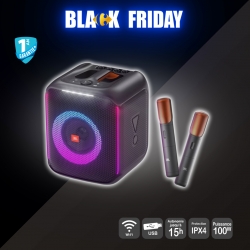 Partybox Encore + 2 micro JBL