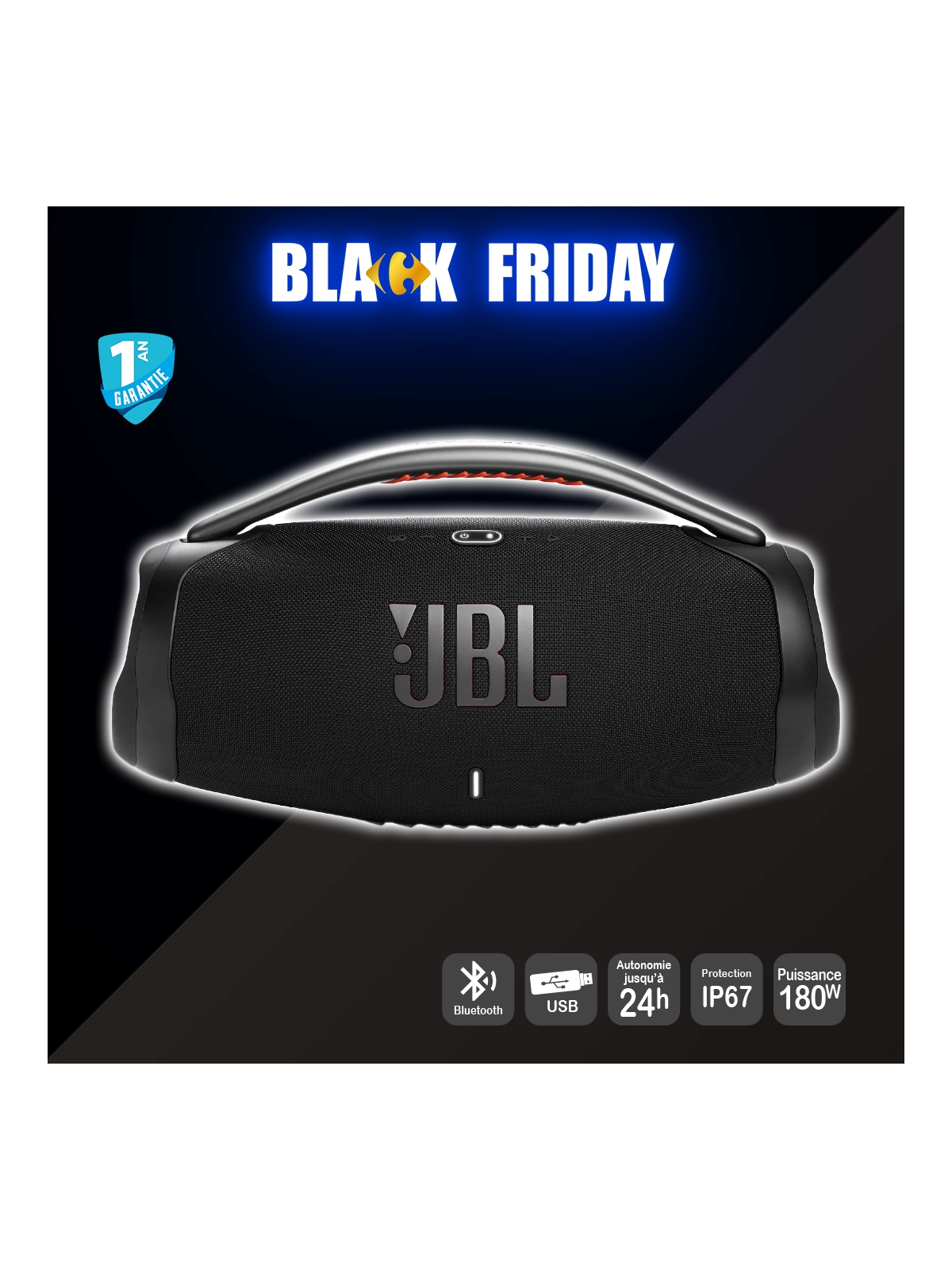 Boombox 3 JBL Noir
