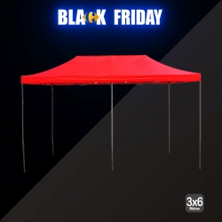 Chapiteau 3x6m Rouge