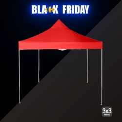 Chapiteau 3x3m Rouge