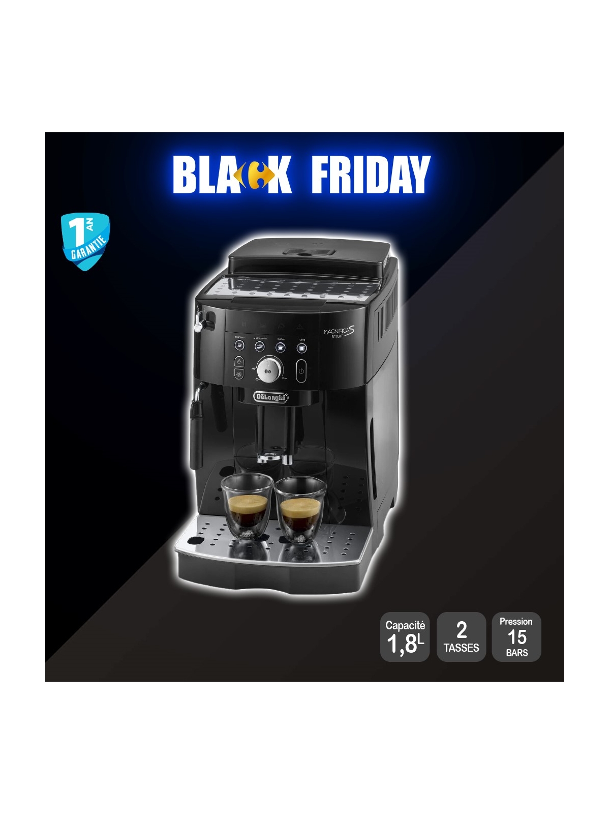 Machine à expresso à grains DELONGHI