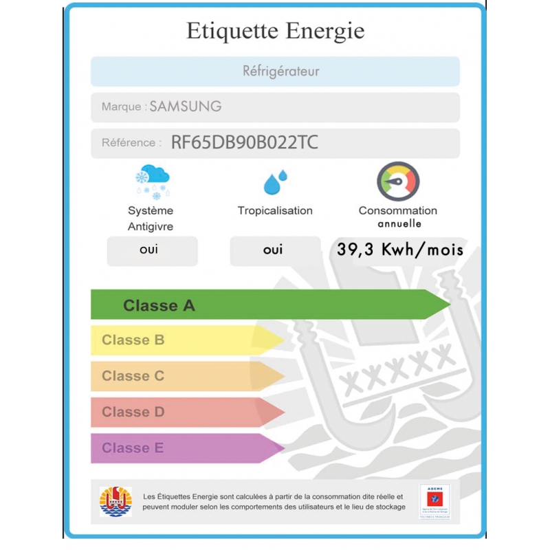Réfrigérateur 681L SAMSUNG
