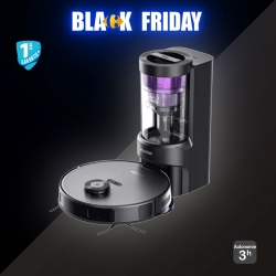 Aspirateur Robot auto videur EUREKA