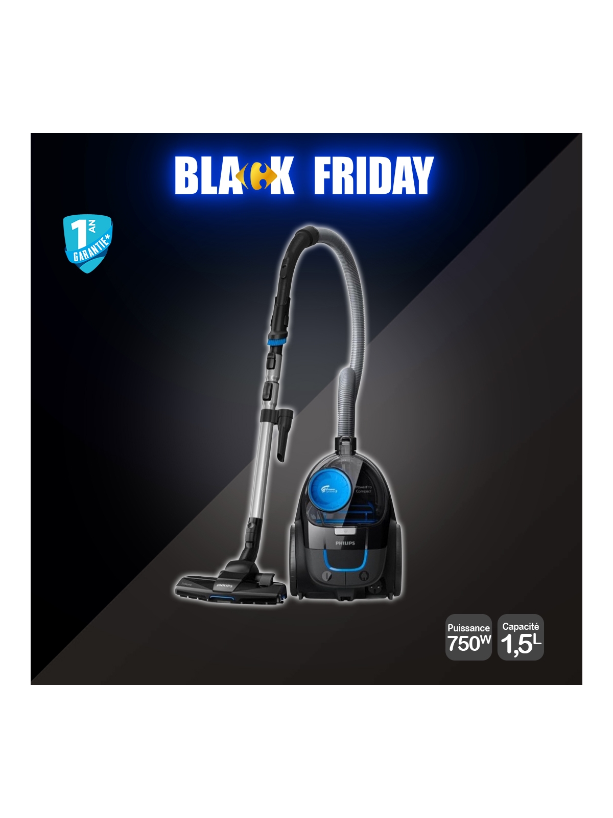 Aspirateur sans sac PHILIPS