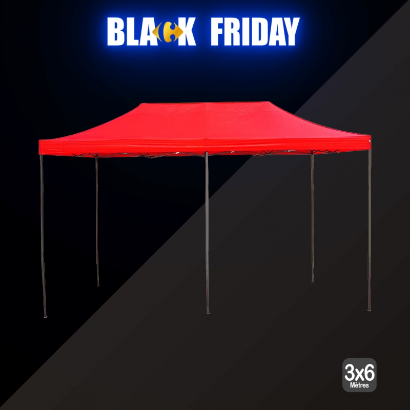 Chapiteau 3x6m Rouge